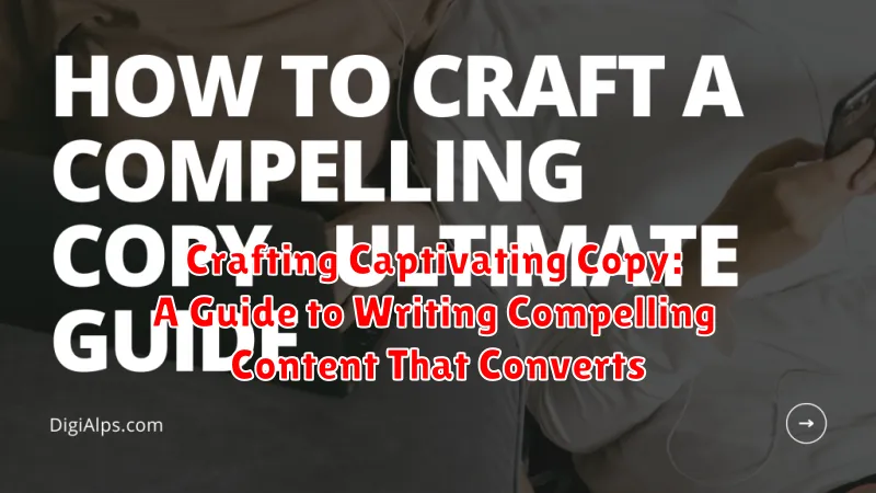 Crafting Captivating Copy: A Guide to Writing Compelling Content That Converts