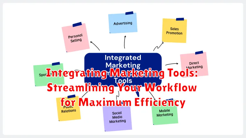 Integrating Marketing Tools: Streamlining Your Workflow for Maximum Efficiency