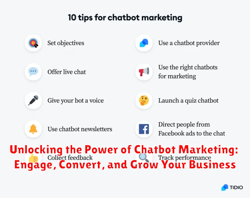 Unlocking the Power of Chatbot Marketing: Engage, Convert, and Grow Your Business